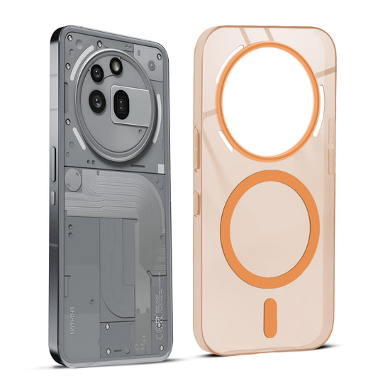 Anti-Yellow Scratch Resistant Case Support Magnetic Accessories Back Cover For Nothing Phone 3A Pro 5G