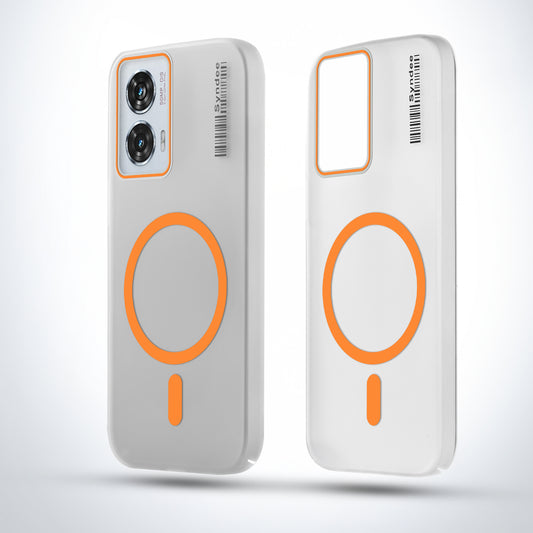 New Elegant Frosted Matte Slim Back With MagSafe Support Back Case For Motorola Edge 50 Fusion 5G