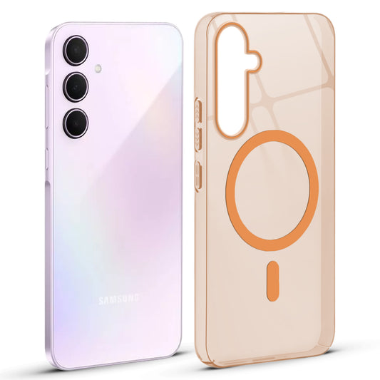 Anti-Yellow Scratch Resistant Case Support Magnetic Accessories Back Cover For Samsung A35 5G