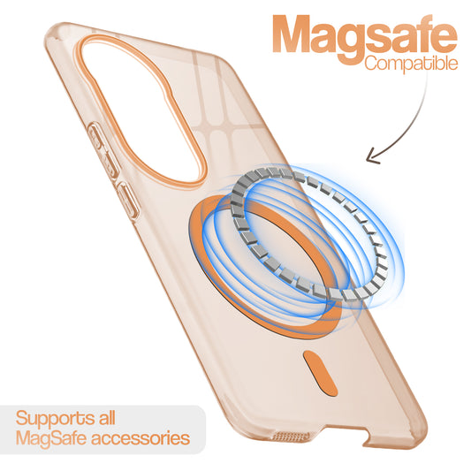 Anti-Yellow Scratch Resistant Case Support Magnetic Accessories Back Cover For Vivo T4R 5G