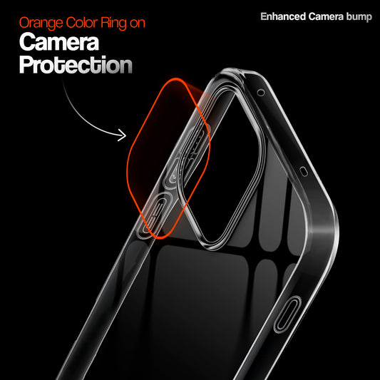 Crystal Clear Colorful Camera Ring Back Case for OnePlus 13s 5G