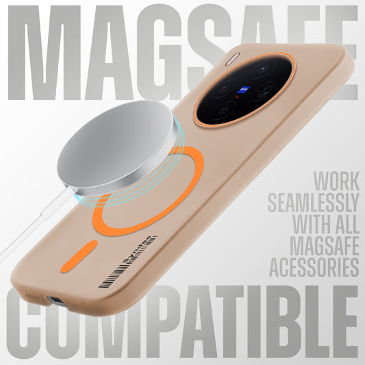 Colourful Frosted Matte With Raised Camera Protection Back Cover Case For Vivo X300 5G