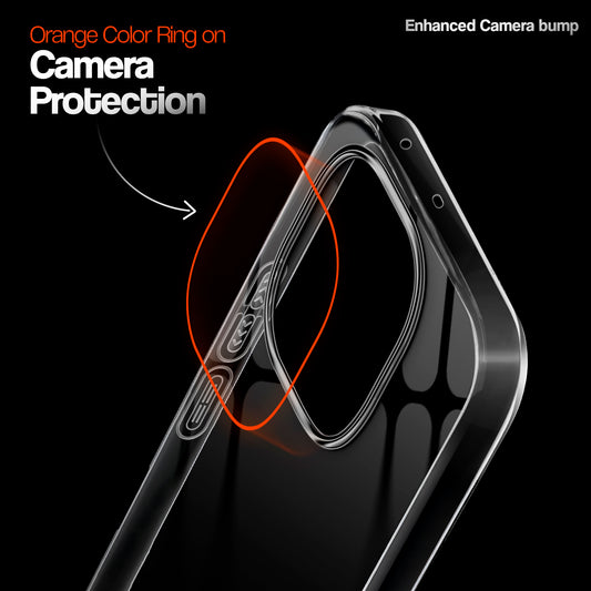 Crystal Clear Colorful Camera Ring Back Case for iQOO Neo 10 5G