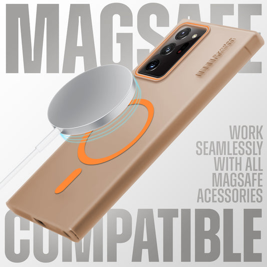 Colorful Frosted Matte MagSafe For Samsung Note 20 Ultra 5G