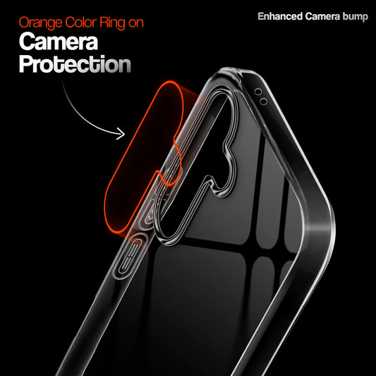 Crystal Clear Colorful Camera Guard for Samsung S24 5G
