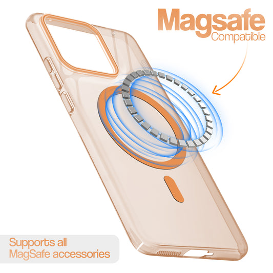 Anti-Yellow Scratch Resistant Case Support Magnetic Accessories Back Cover For Motorola Moto Edge 70 Pro 5G