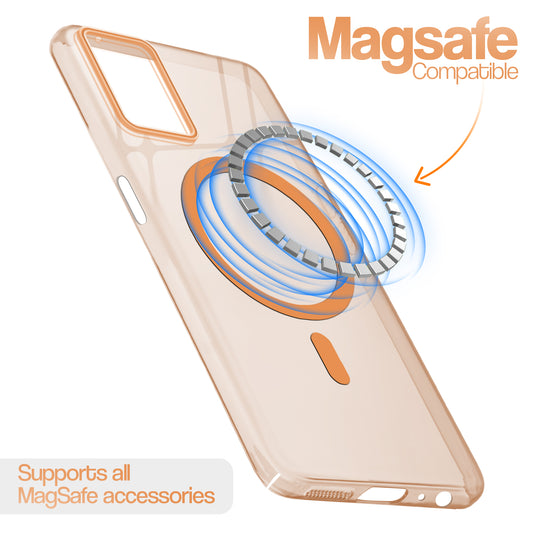 Anti-Yellow Scratch Resistant Case Support Magnetic Accessories Back Cover For OnePlus Nord CE 2 Lite 5G