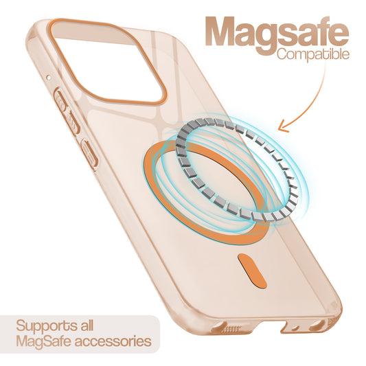 Anti-Yellow Scratch Resistant Case Support Magnetic Accessories Back Cover For Motorola Moto Edge 60 Stylus 5G