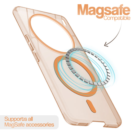 Anti-Yellow Scratch Resistant Case Support Wireless Charging Back Cover For Vivo X200 5G