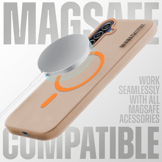 Colorful Frosted Matte MagSafe For Samsung A17 5G