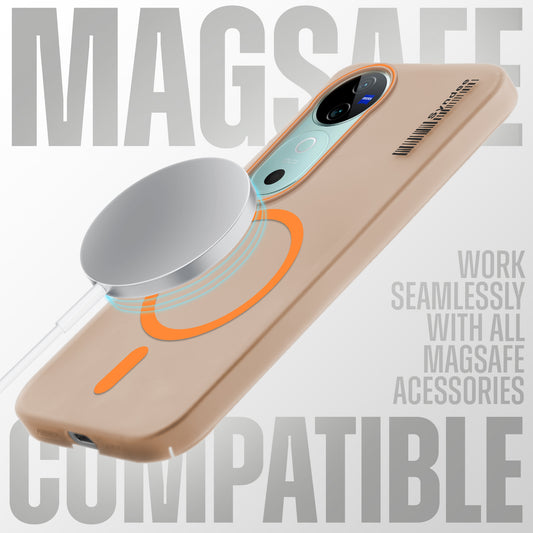 Colorful Frosted Matte MagSafe For Vivo V40 5G