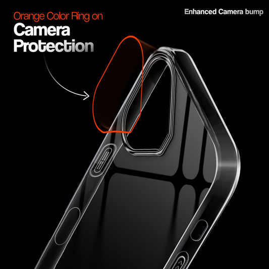 Crystal Clear Colorful Camera Guard for Apple iPhone 16