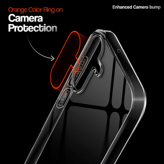 Crystal Clear Colorful Camera Guard for Samsung A56 5G