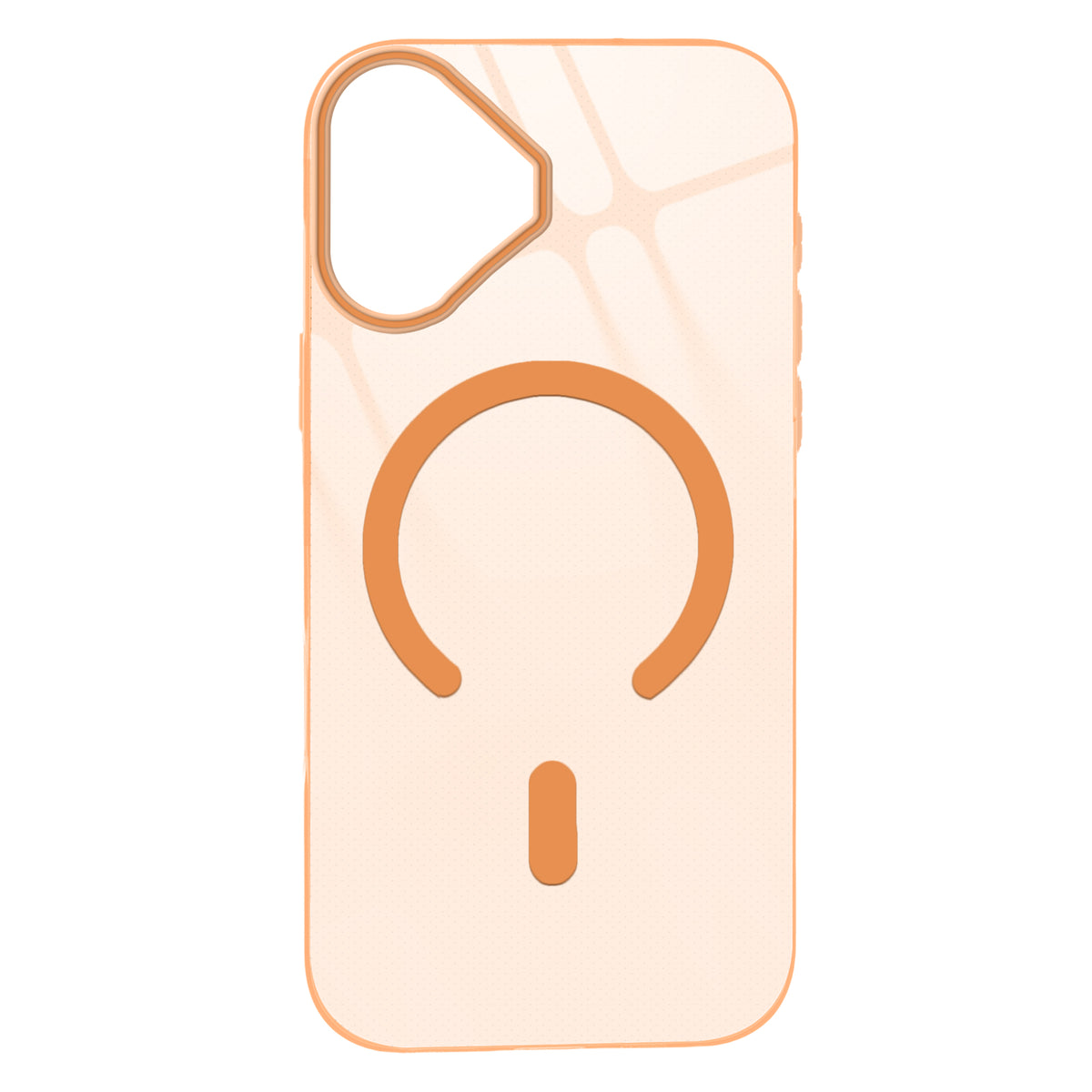 Anti-Yellow Colored Camera Line Case Support Wireless Charging Back Cover For Apple iPhone 17
