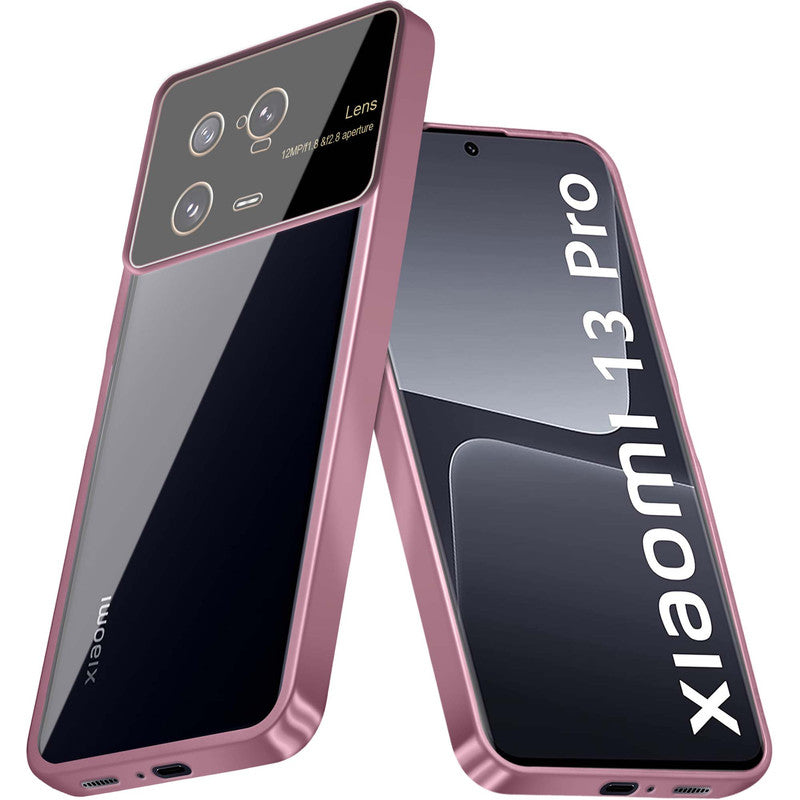 Lens Camera Protection Chrome Case For Xiaomi 13 Pro 5G