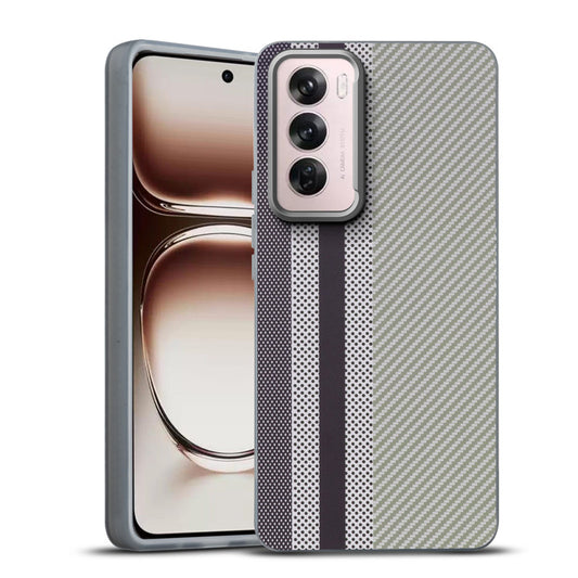 Elegant Hybrid Pattern Design Back Case For Oppo Reno 12 Pro 5G