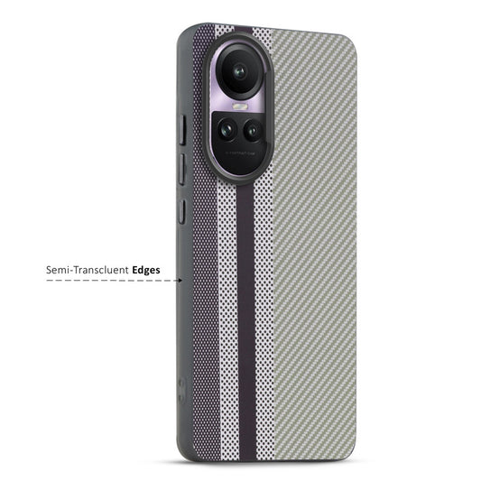 Elegant Hybrid Pattern Design Back Case For Oppo Reno 10 Pro 5G