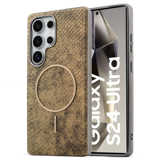 Reptile Leather Texture Case Samsung S24 Ultra 5G