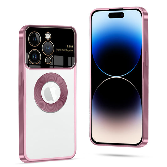 Clear Logo Cut Case with Raised Camera Guard for Apple iPhone 14 Pro