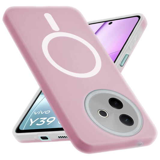 Classic Matte Silicone Back Case for Vivo Y39 5G