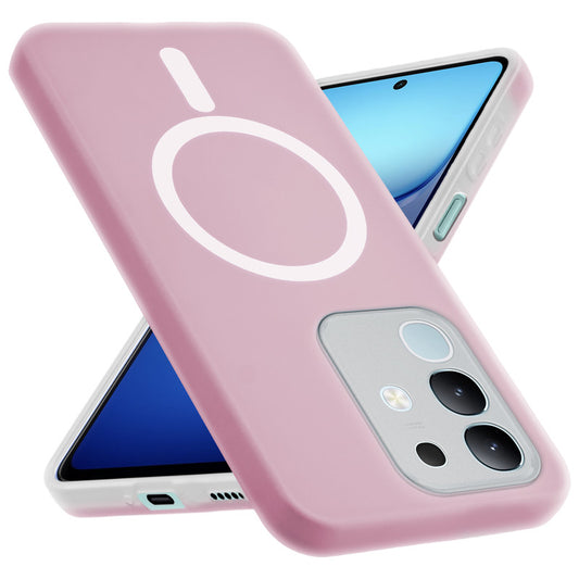 Classic Matte Silicone Back Case for iQOO Z10x 5G