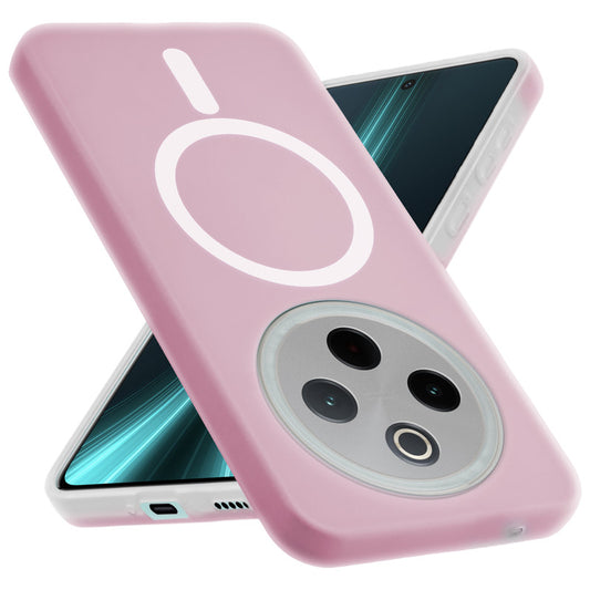 Classic Matte Silicone Back Case for Vivo T4 5G