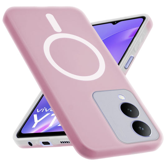 Classic Matte Silicone Back Case for Vivo Y17s