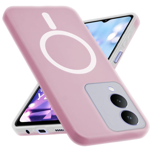 Classic Matte Silicone Back Case for Vivo Y28 5G