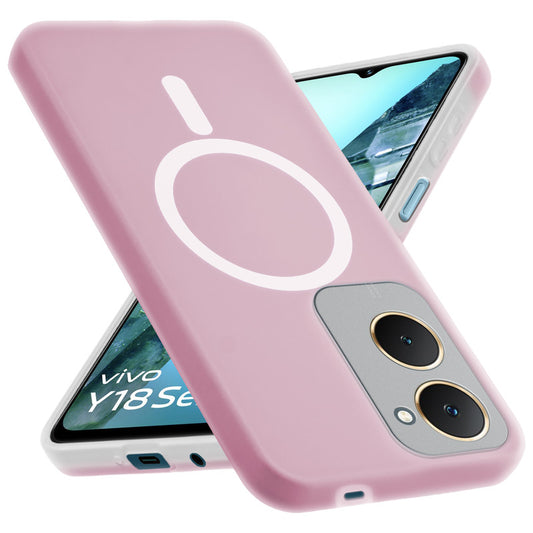 Classic Matte Silicone Back Case for Vivo Y18