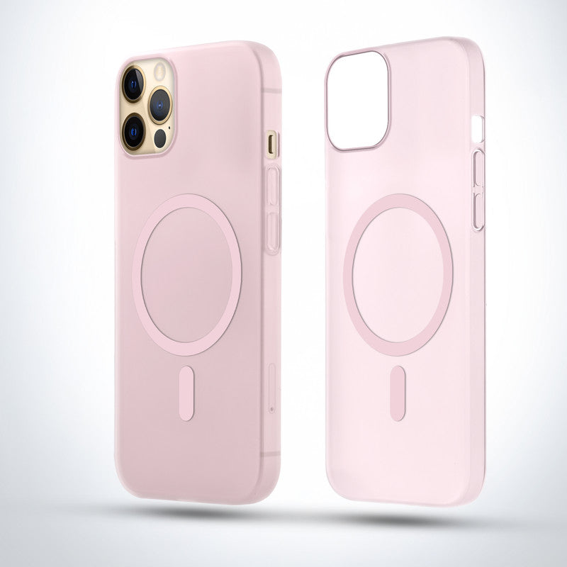 Slim Matte Wireless Charging Support Back Cover for Apple iPhone 12 Pro Max