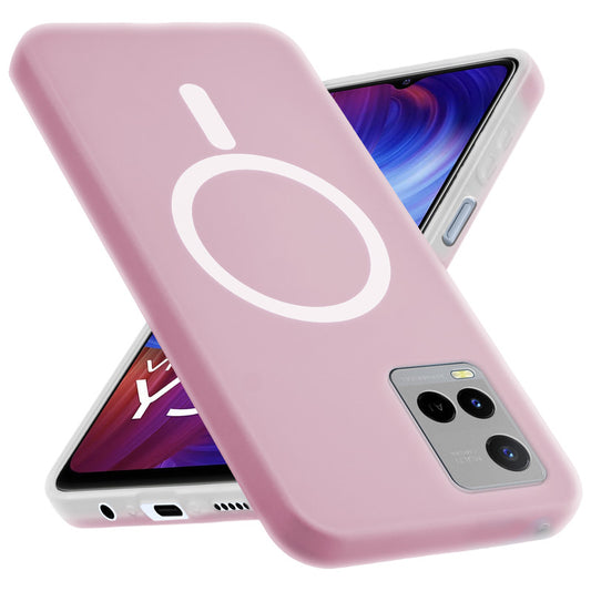 Classic Matte Silicone Back Case for Vivo Y33S