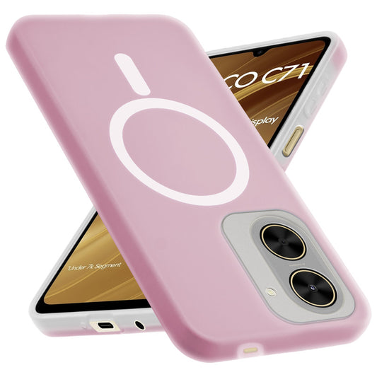 Classic Matte Silicone Back Case for Poco C71