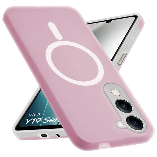 Classic Matte Silicone Back Case for Vivo Y19 5G