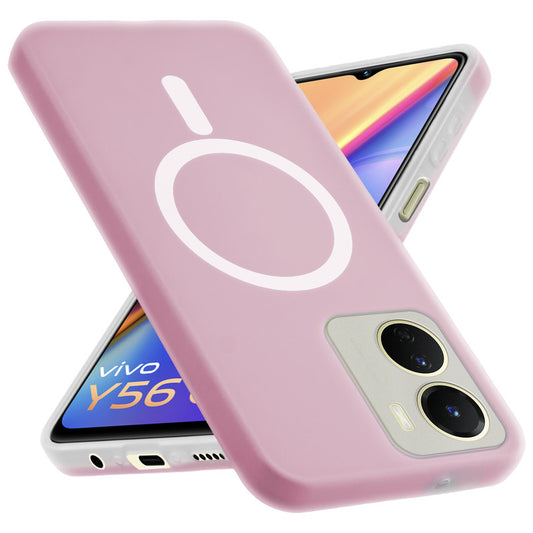 Classic Matte Silicone Back Case for Vivo Y56 5G