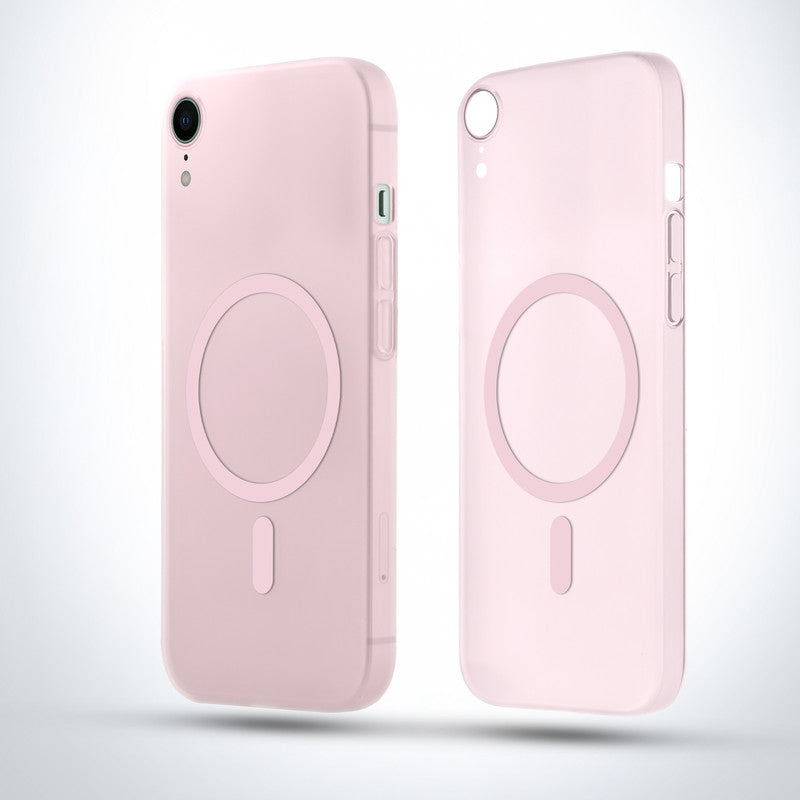 Slim Matte Wireless Charging Support Back Cover for Apple iPhone XR