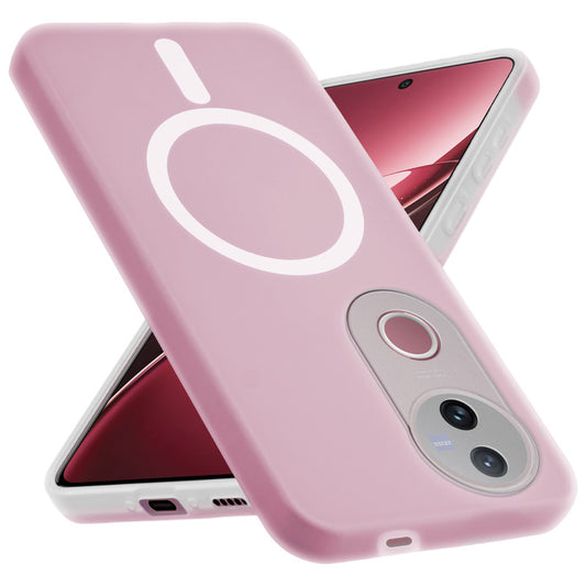 Classic Matte Silicone Back Case for Vivo V50 5G