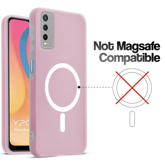 Classic Matte Silicone Back Case for Vivo Y20G