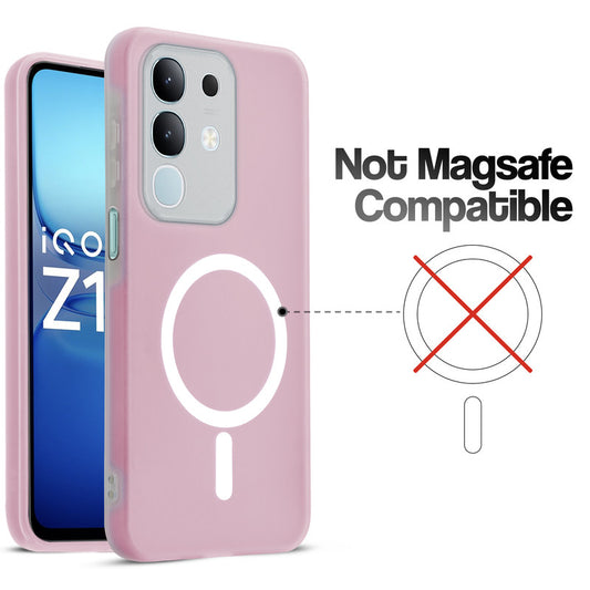 Classic Matte Silicone Back Case for iQOO Z10x 5G