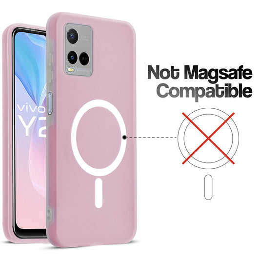 Classic Matte Silicone Back Case for Vivo Y21A