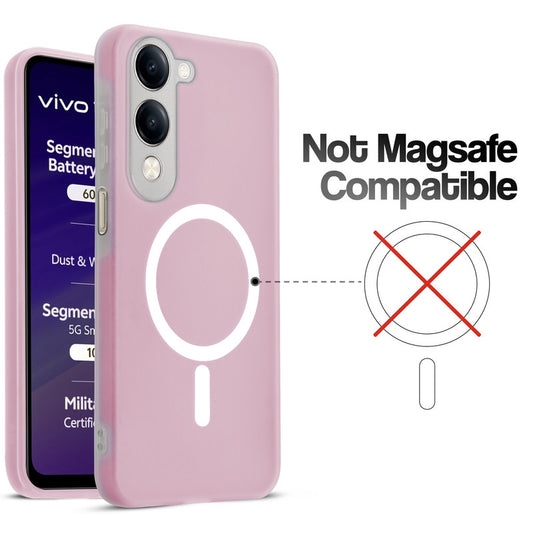 Classic Matte Silicone Back Case for Vivo T4 Lite 5G