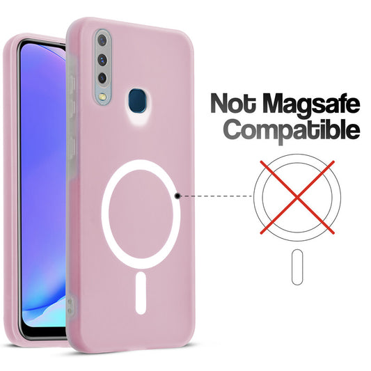 Classic Matte Silicone Back Case for Vivo Y12