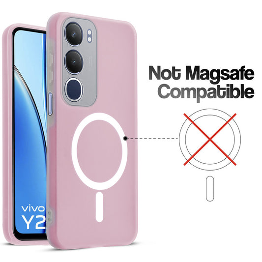 Classic Matte Silicone Back Case for Vivo Y29 5G