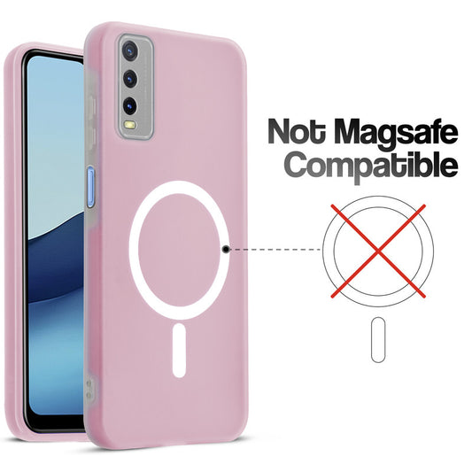 Classic Matte Silicone Back Case for Vivo Y20A