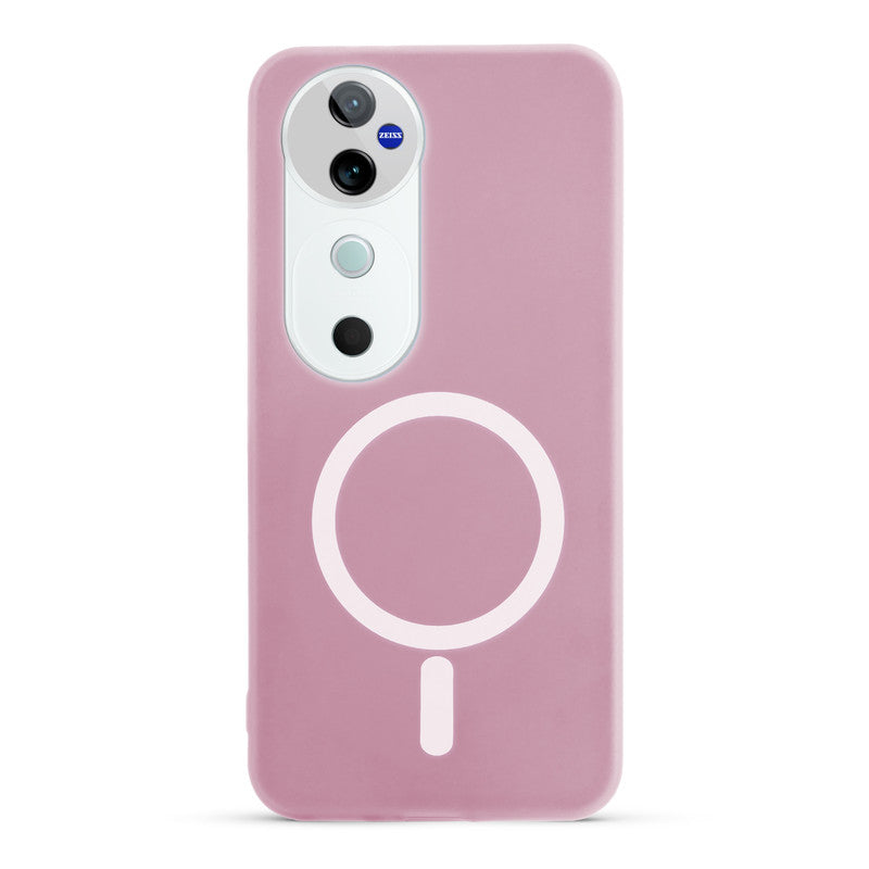 Classic Matte Silicone Back Case for Vivo V40 Pro 5G