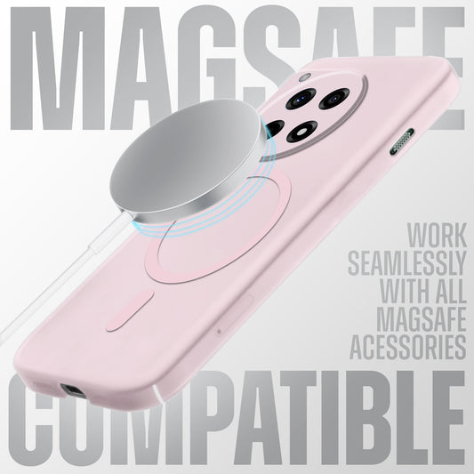Sleek Frosted Matte Hard Case with MagSafe Support For OnePlus 12R 5G