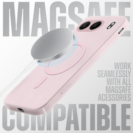 Sleek Frosted Matte Hard Case with MagSafe Support For OnePlus Nord 4 5G