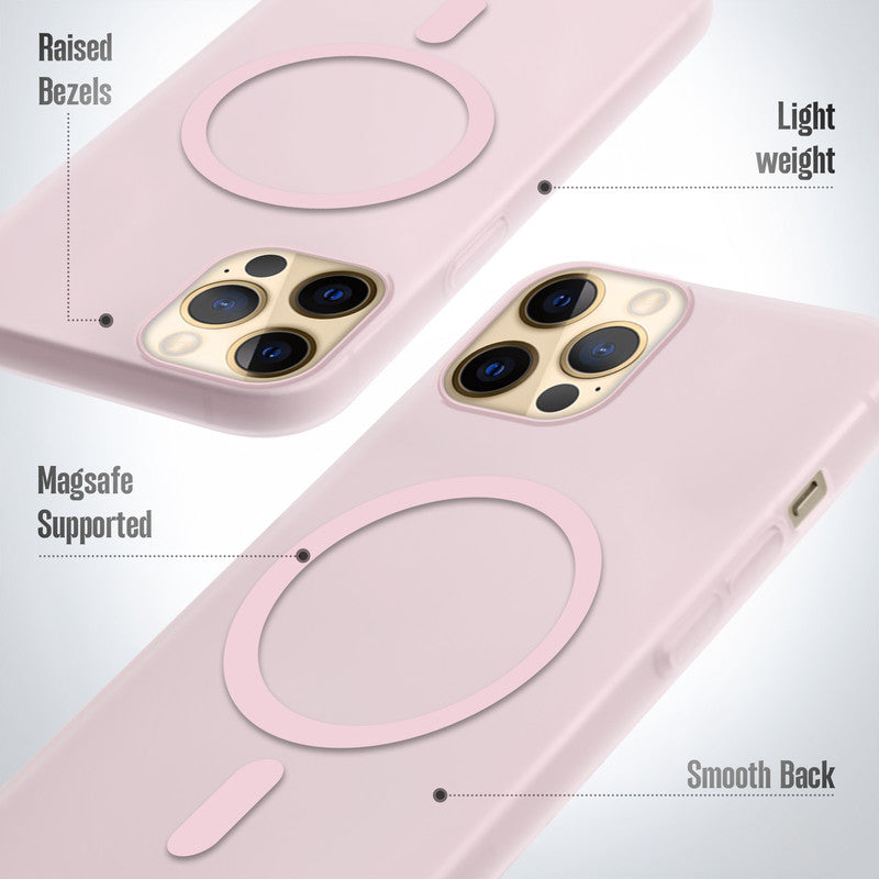 Slim Matte Wireless Charging Support Back Cover for Apple iPhone 12 Pro Max