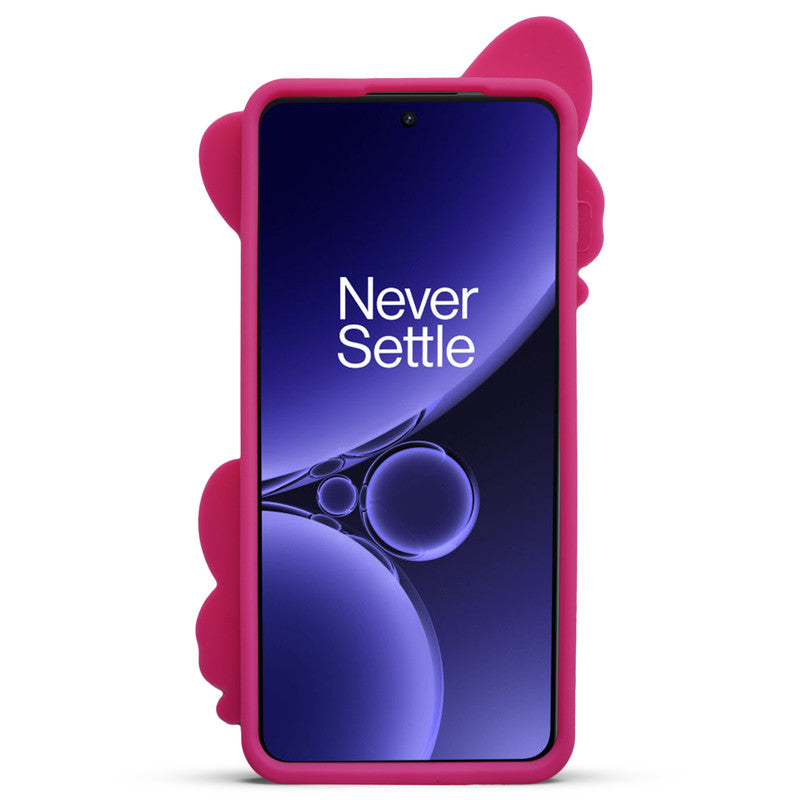 3D Vibrant Butterfly Silicone Phone Case For OnePlus Nord CE 3 5G