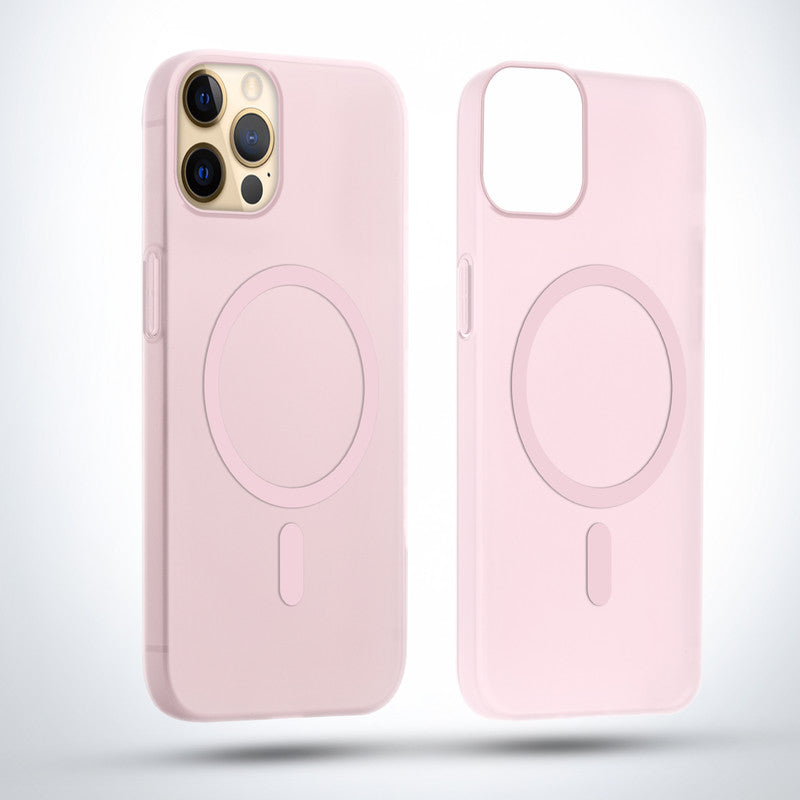Slim Matte Wireless Charging Support Back Cover for Apple iPhone 12 Pro Max