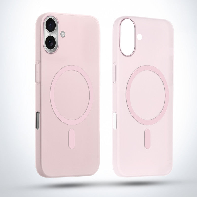 Frosted Slim Wireless Charging Support Case For Apple iPhone 16 Plus